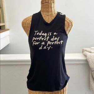 American Eagle Outfitters Black Tank Top Athletic Style